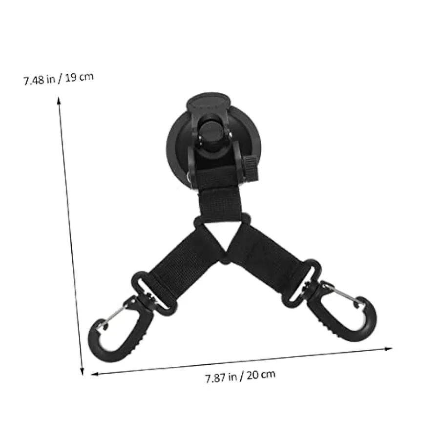 FAVOMOTO 12 Pz Ventosa Per Tenda Tendalino Auto a Ventosa Gancio Per Tendalino Laterale Auto Ganci a Ventosa Ancoraggio a Ventos