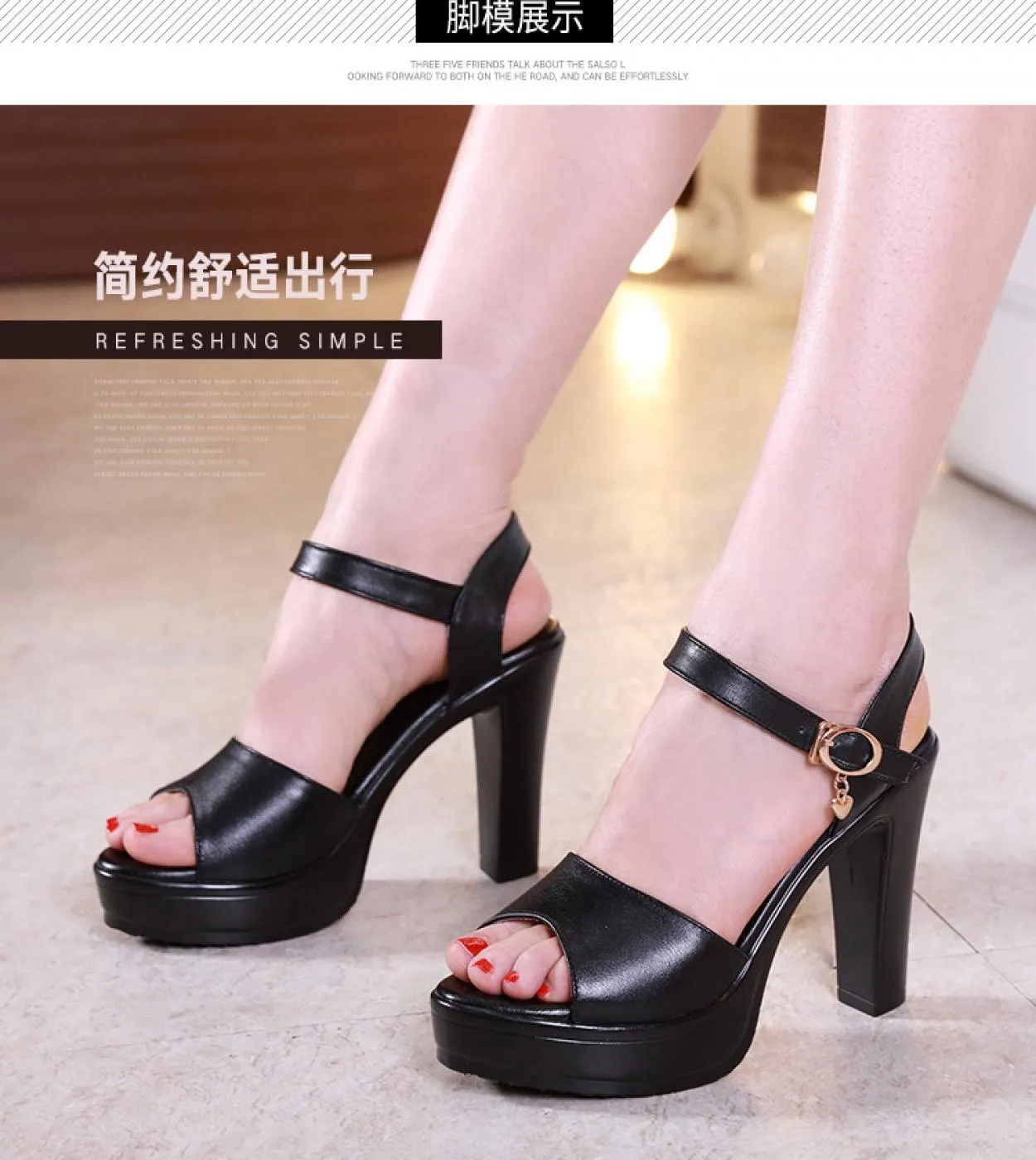 Fish Mouth Sandali da donna Donna Estate 2022 Scarpe da ballo con tacchi alti da donna Sandalo con plateau Scarpe firmate da don