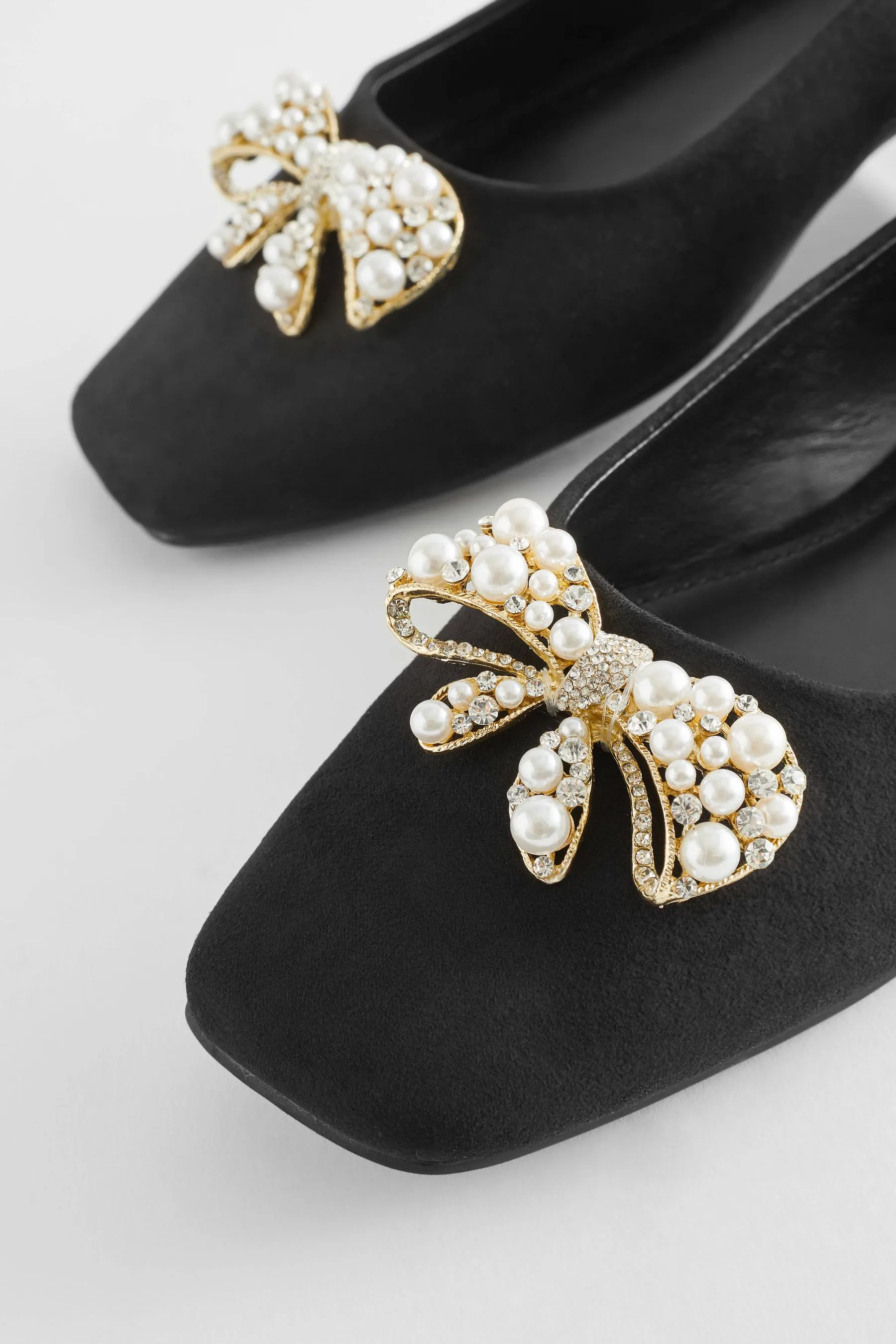 Forever Comfort® - Ballerine con Fiocco punta quadrata
