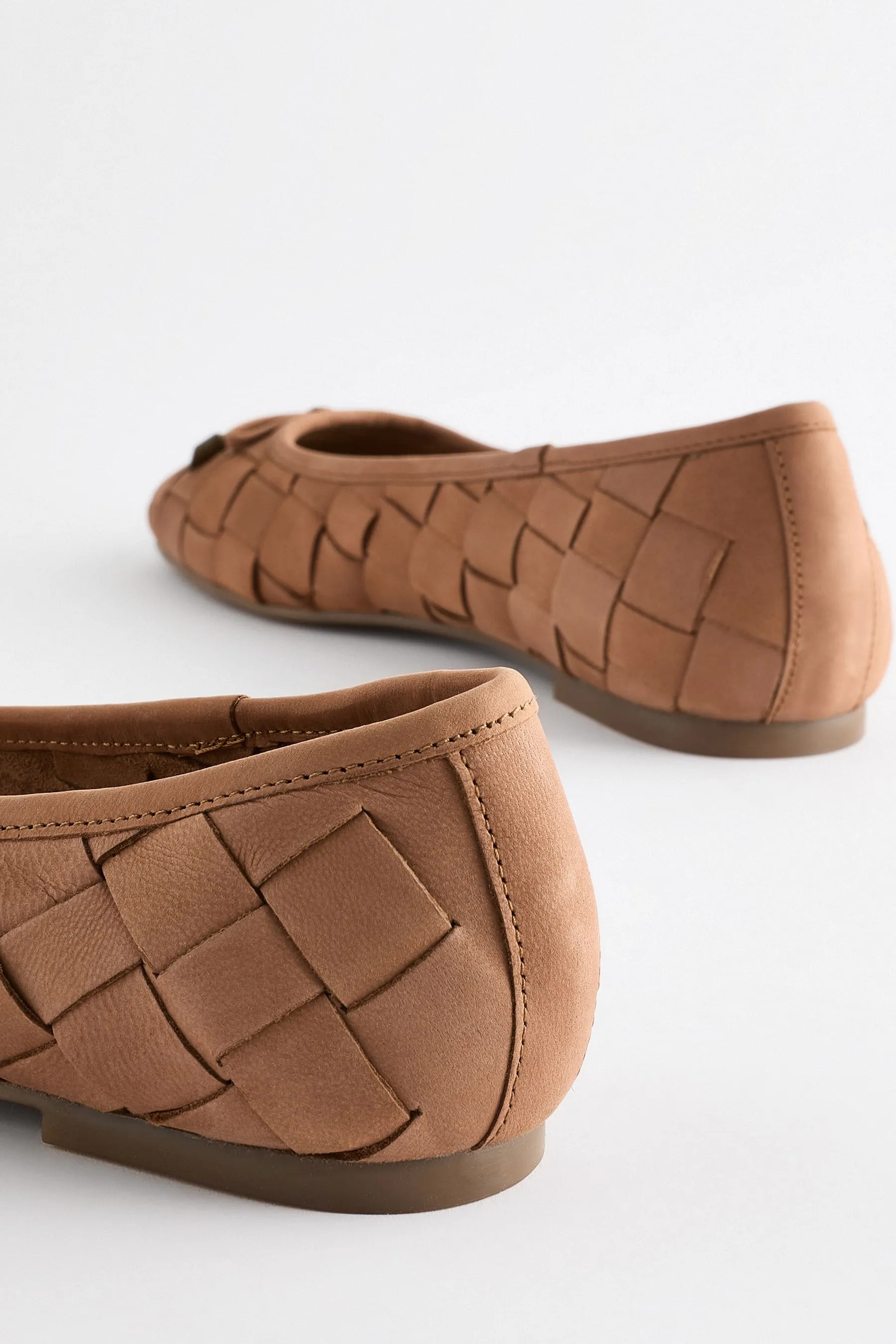 Forever Comfort® - Ballerine intrecciate in pelle