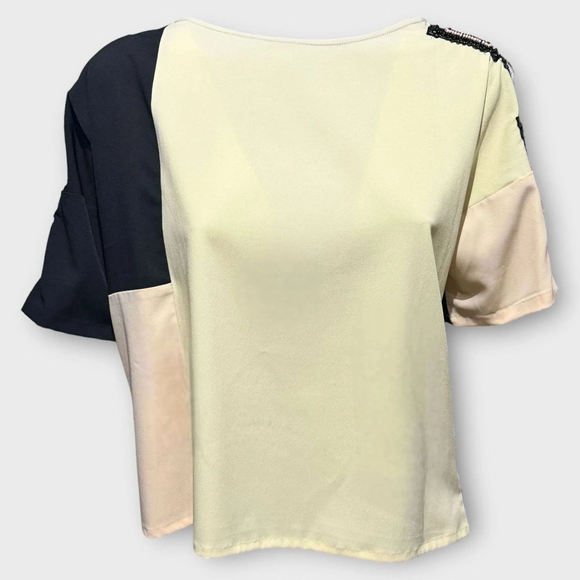 Fracomina – Blusa con perline