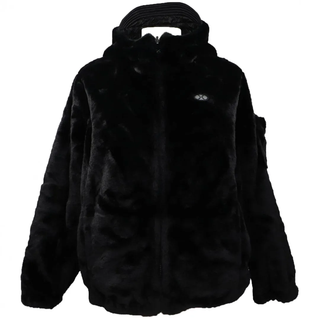 FURCOAT ZENIT REVERSIBLE Nero