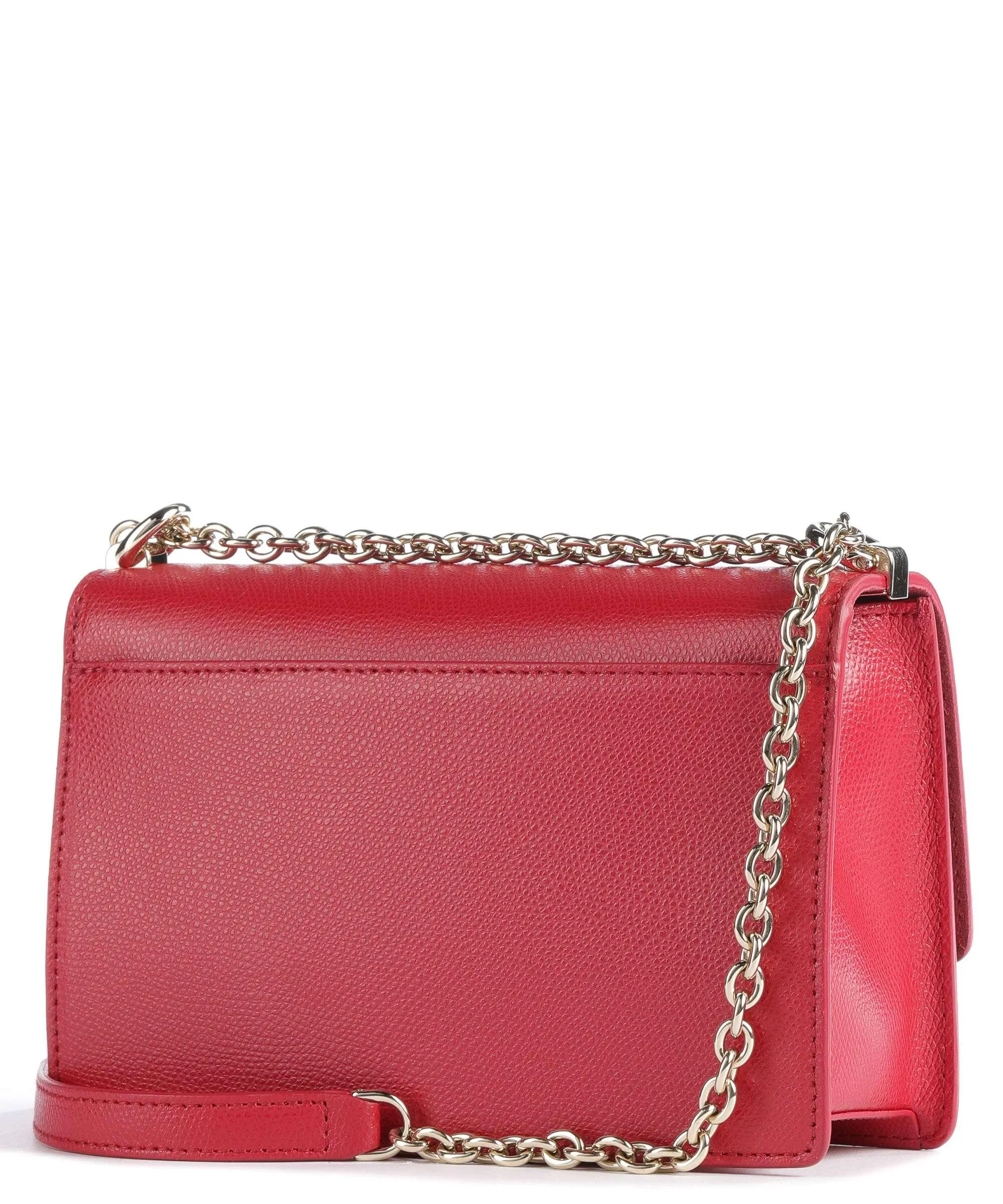  Furla 1927 Mini Borsa a spalla pelle di vacchetta grana rosso  