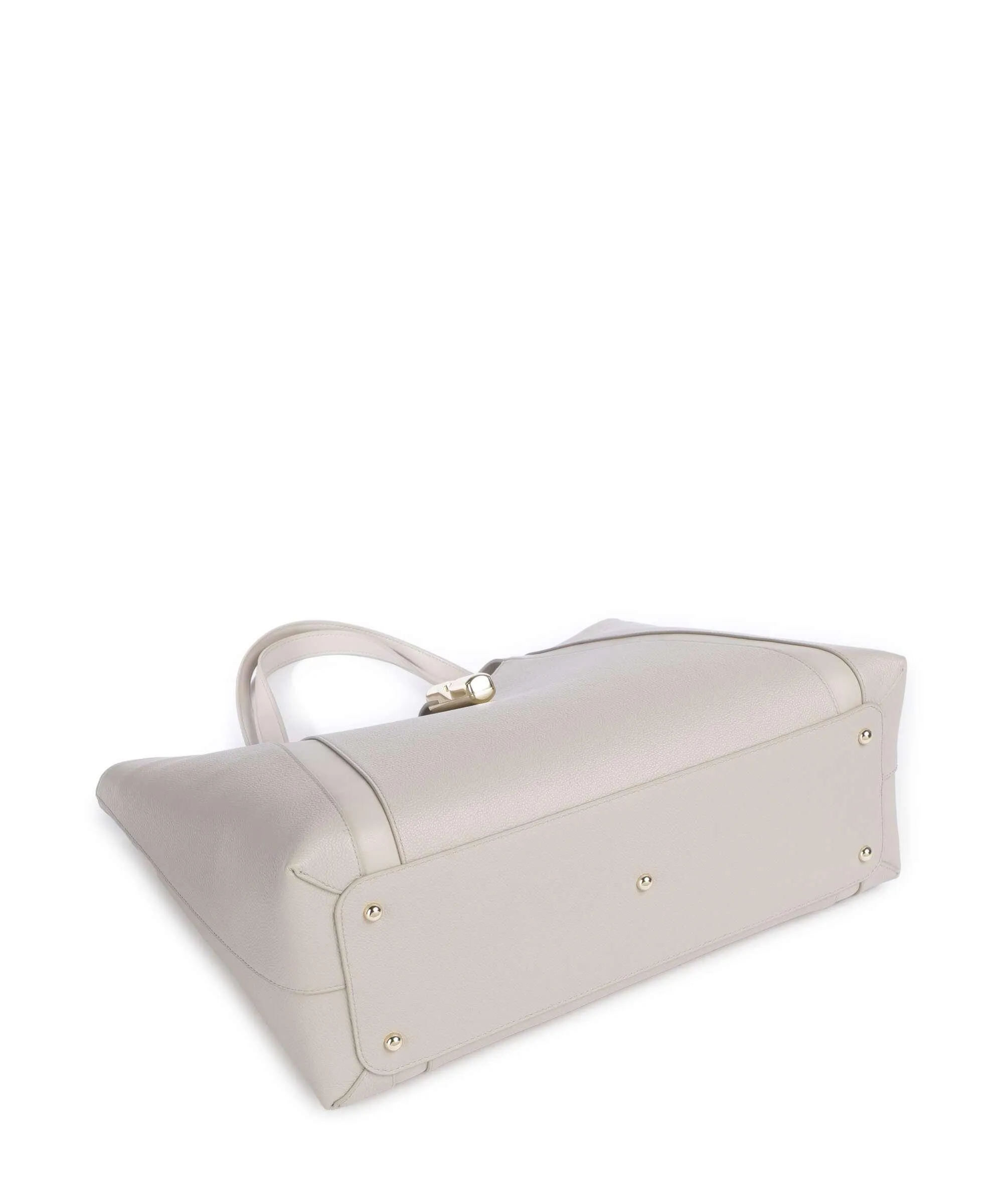  Furla Goccia XL Borsa shopper pelle granulata beige  