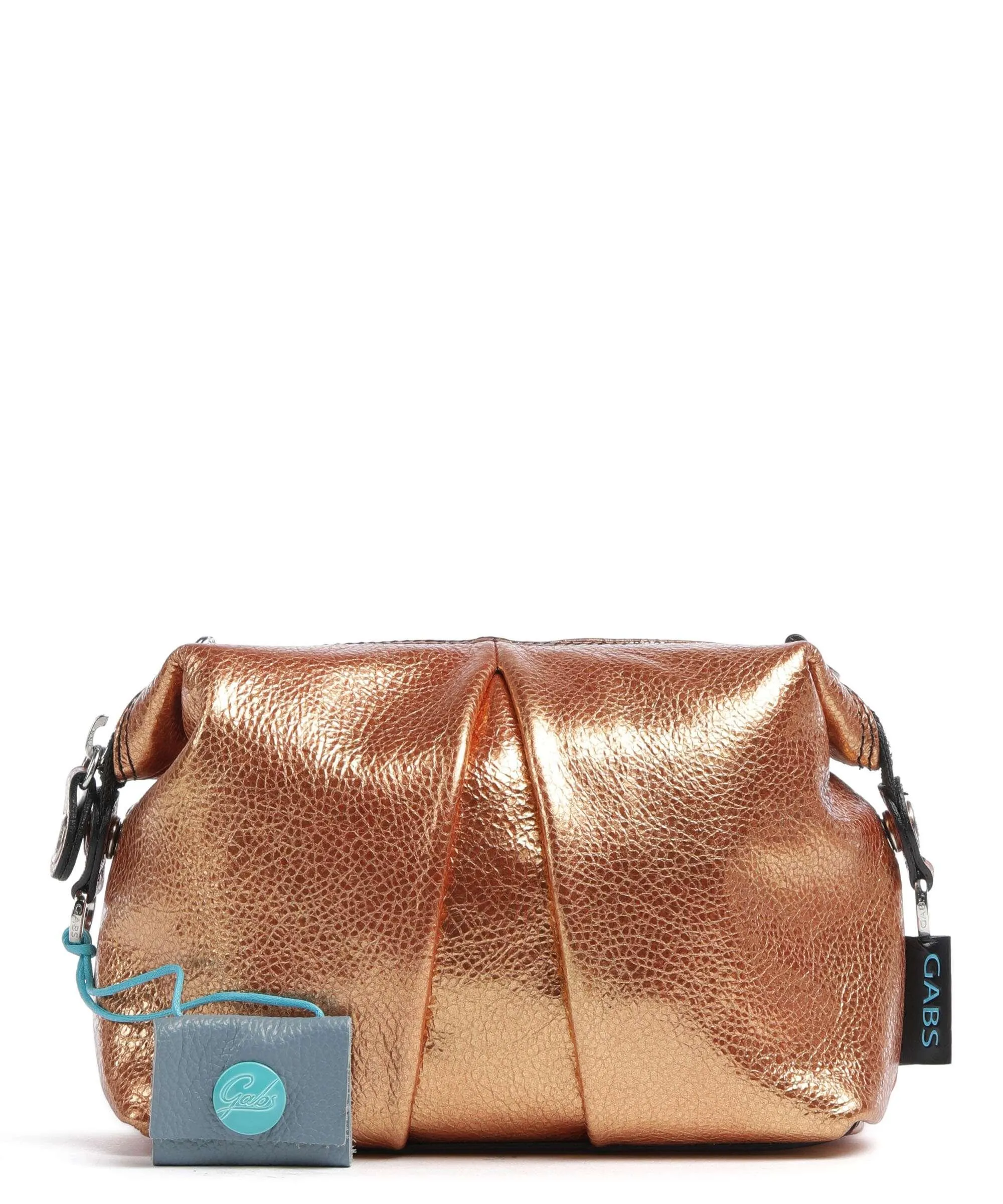  Gabs Lou M Borsa a tracolla pelle di vitello grana bronzo  