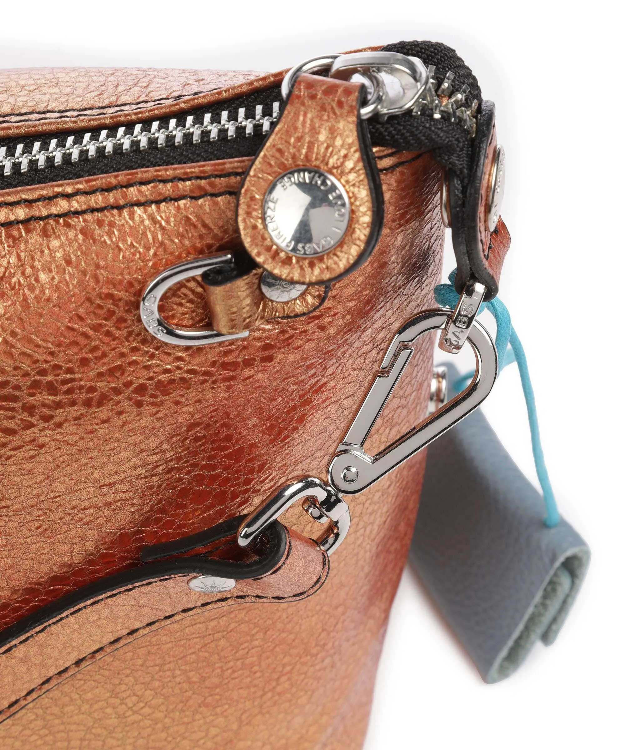  Gabs Lou M Borsa a tracolla pelle di vitello grana bronzo  