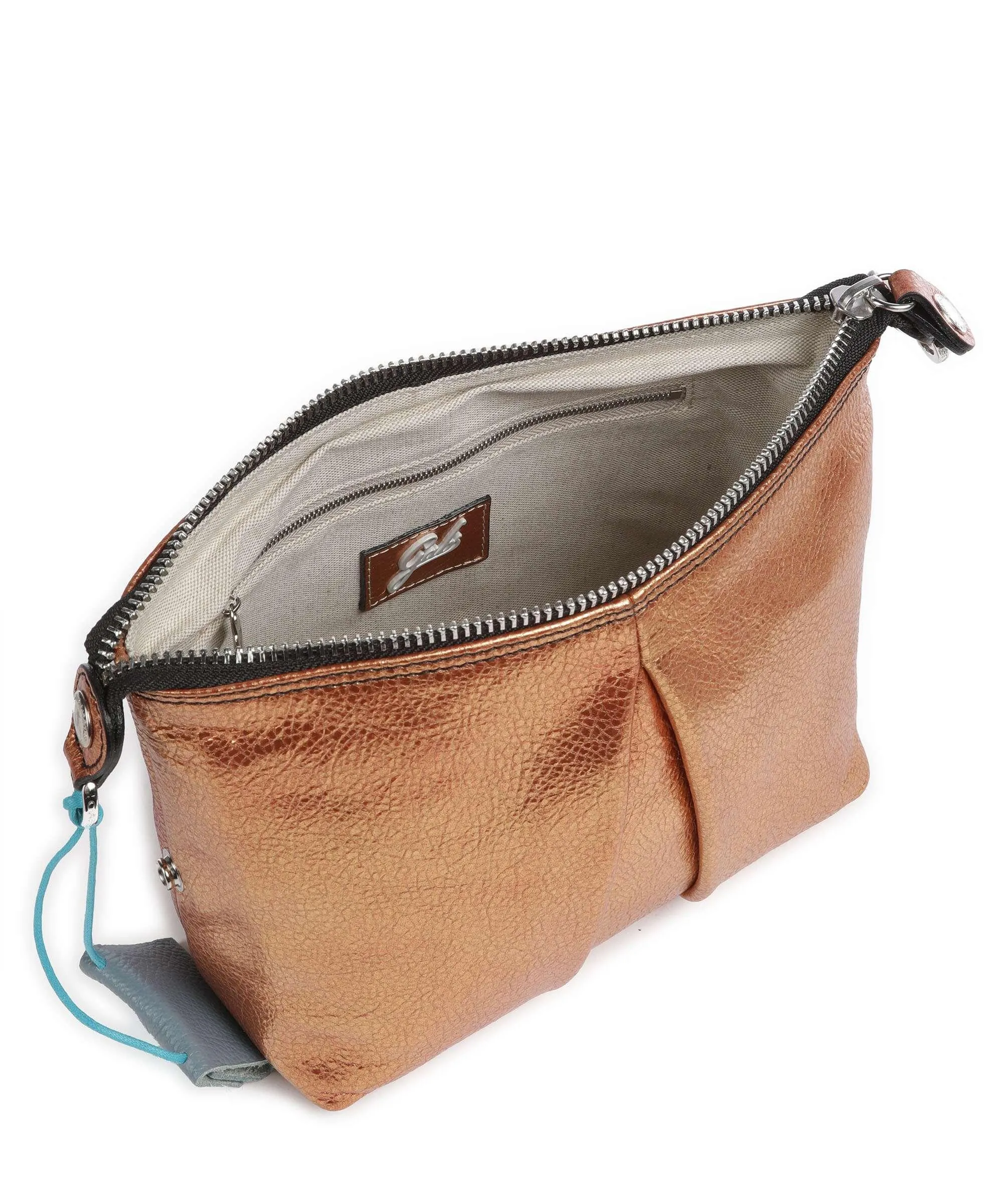  Gabs Lou M Borsa a tracolla pelle di vitello grana bronzo  