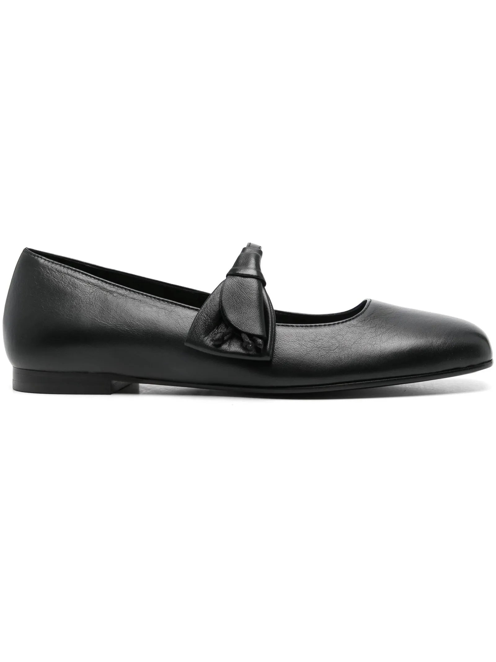 GIA BORGHINI Calzature,Ballerine Ballerine in pelle nera 