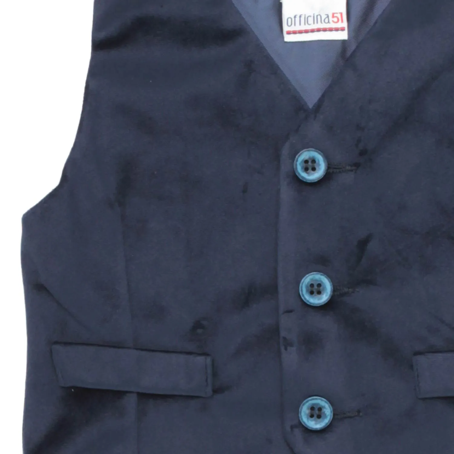 Gilet Blu Bimbo Neonato