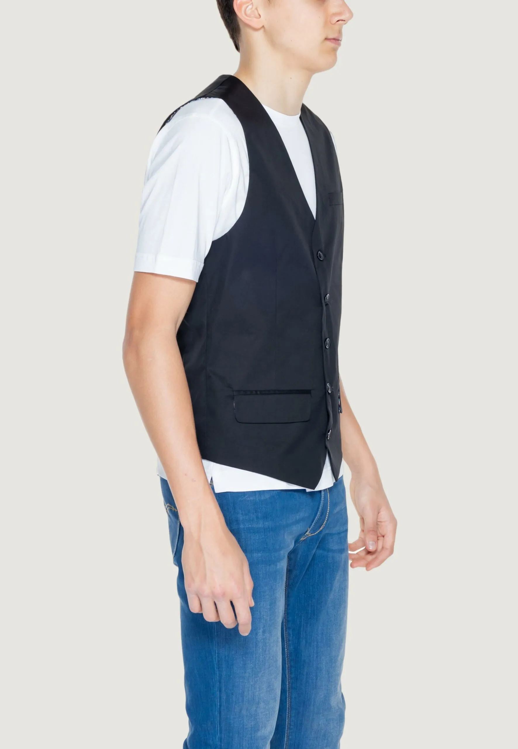 Gilet Casual Gianni Lupo  Nero