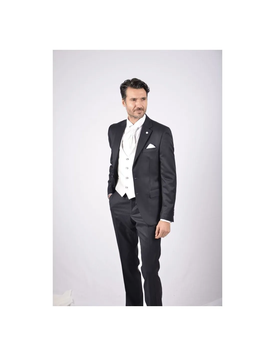 Gilet Cerimonia Bianco Crema