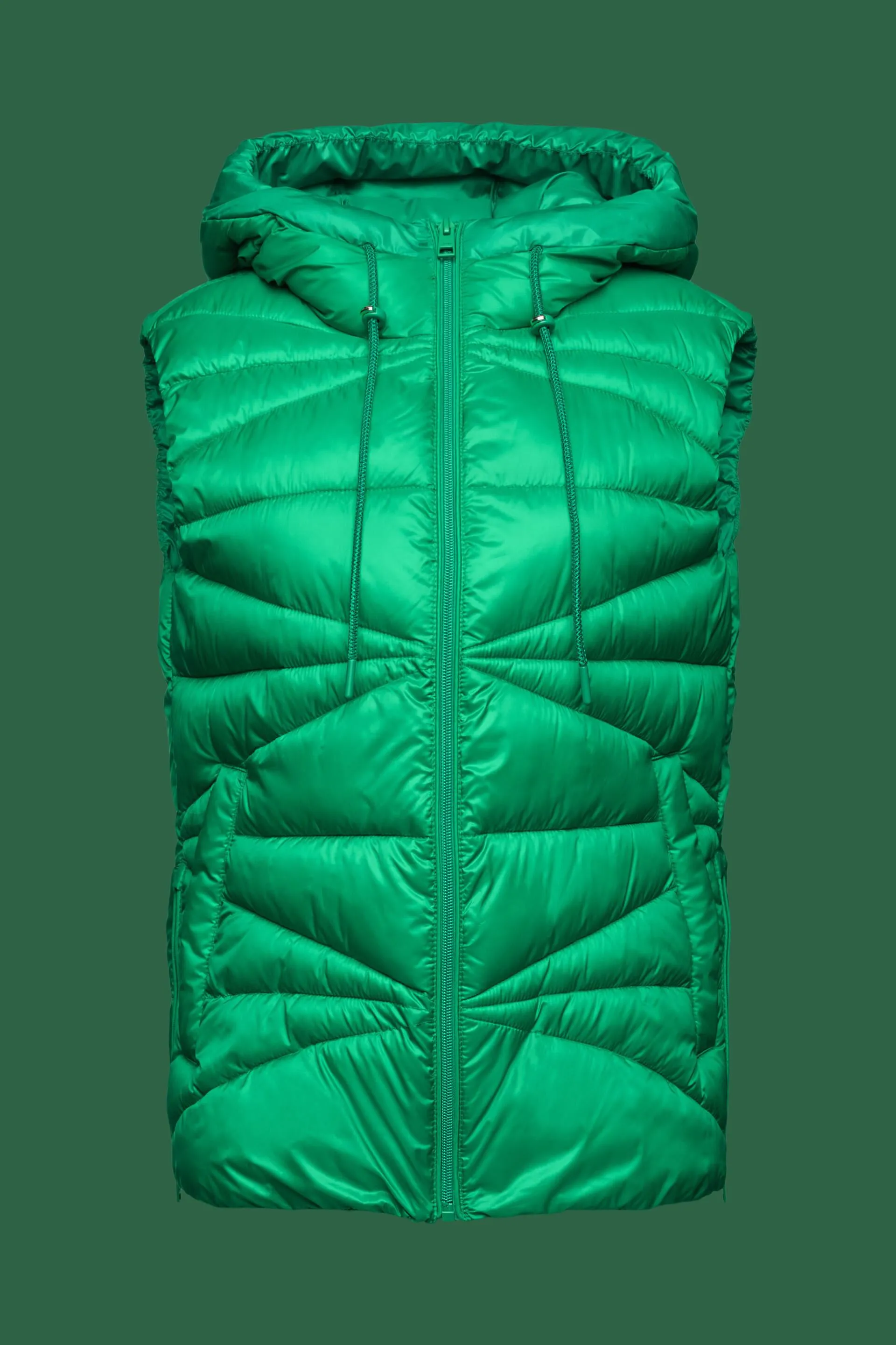 Gilet con cappuccio idrorepellente