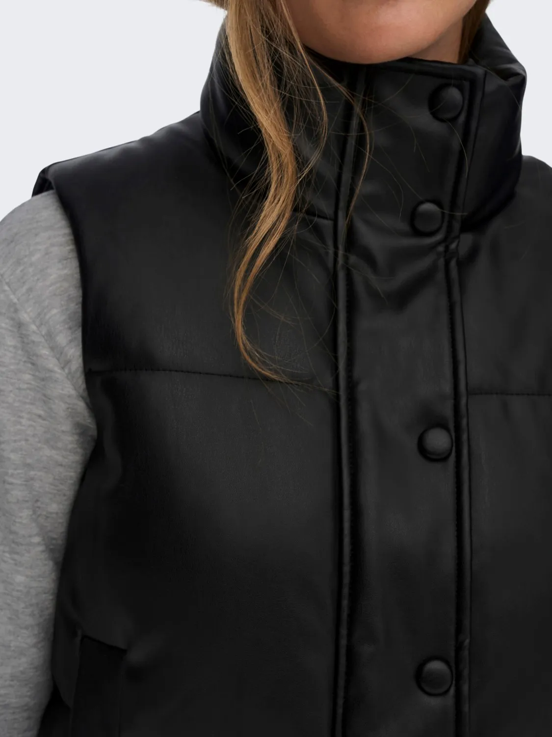 Gilet donna ecopelle LUCY