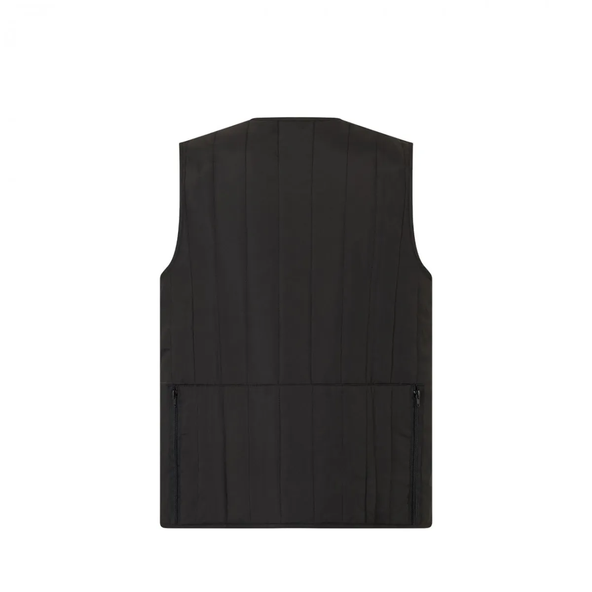 Gilet Nero Con Patch