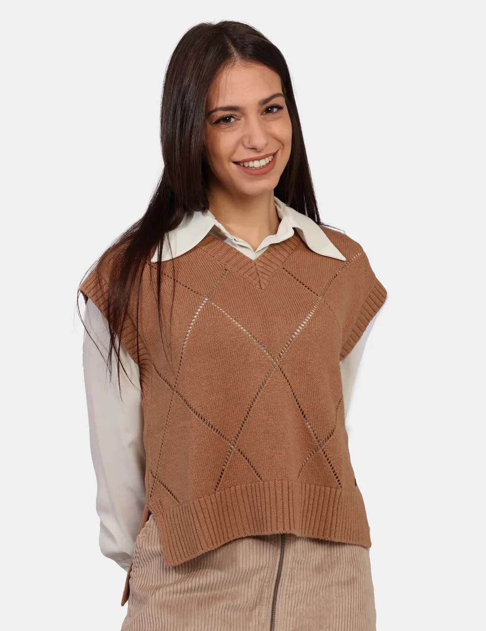 Gilet Pepe Jeans Marrone
