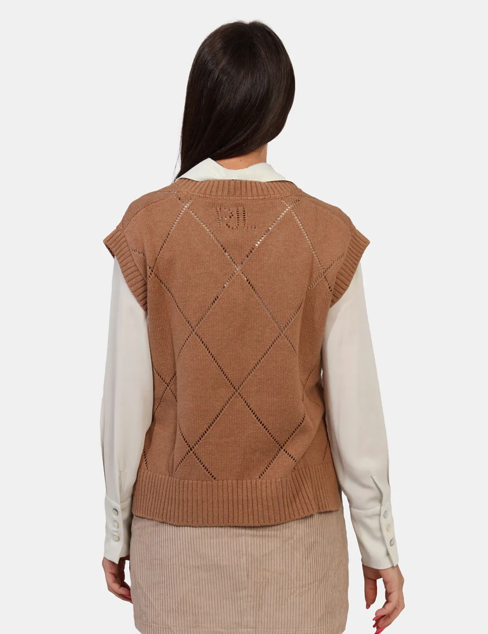 Gilet Pepe Jeans Marrone