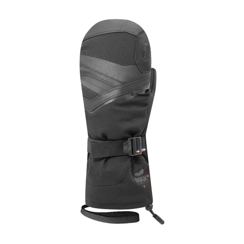Guanti in piuma d'oca da uomo Ski Racer Gore-tex (nero)