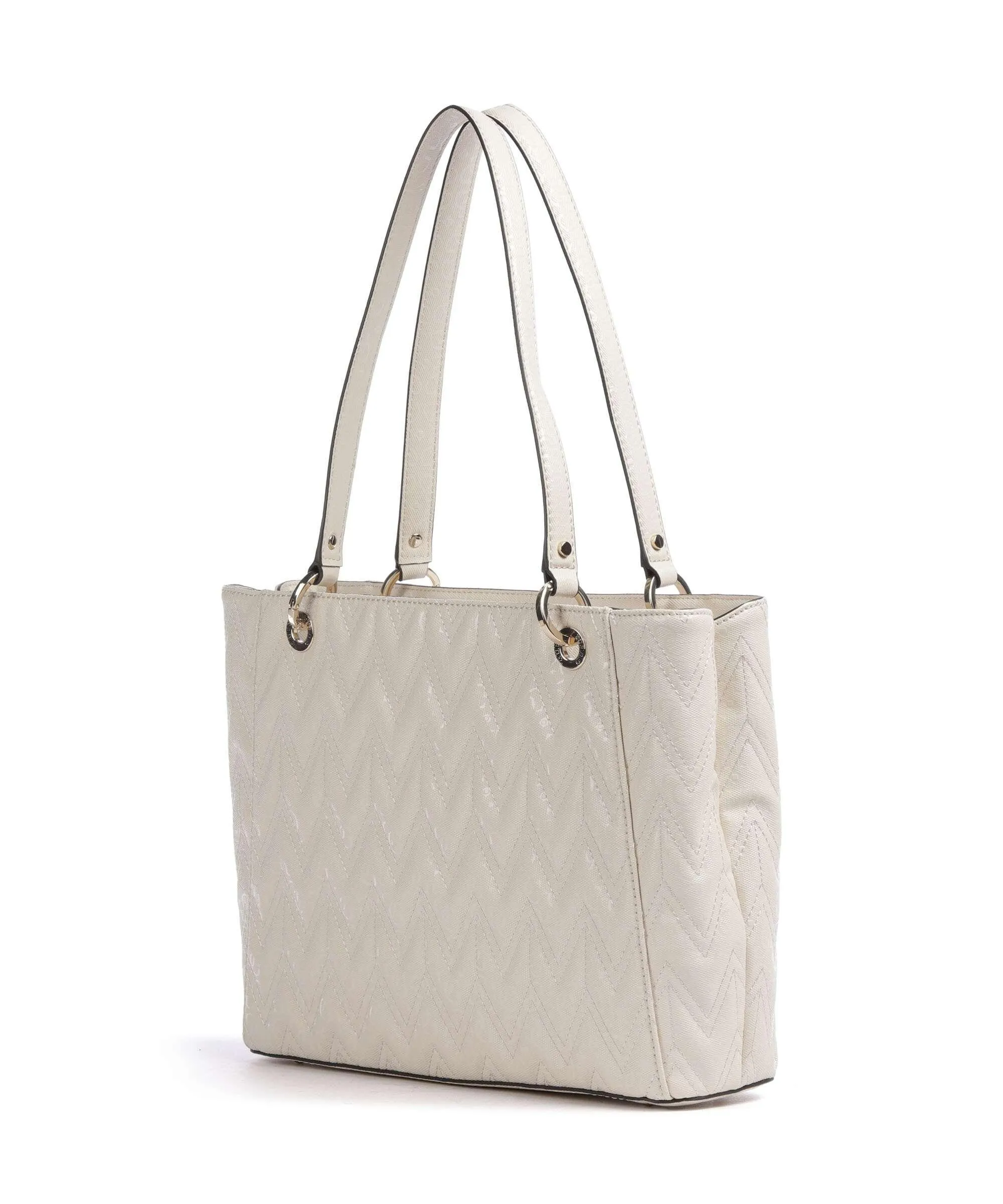  Guess Adelard Borsa shopper pelle sintetica avorio  