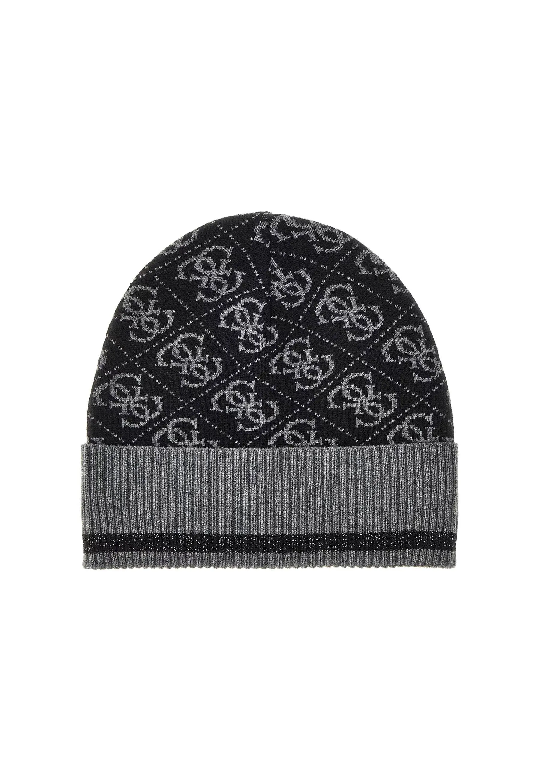 GUESS Beanie Berretta Donna Coal Nero AW9979WOL01