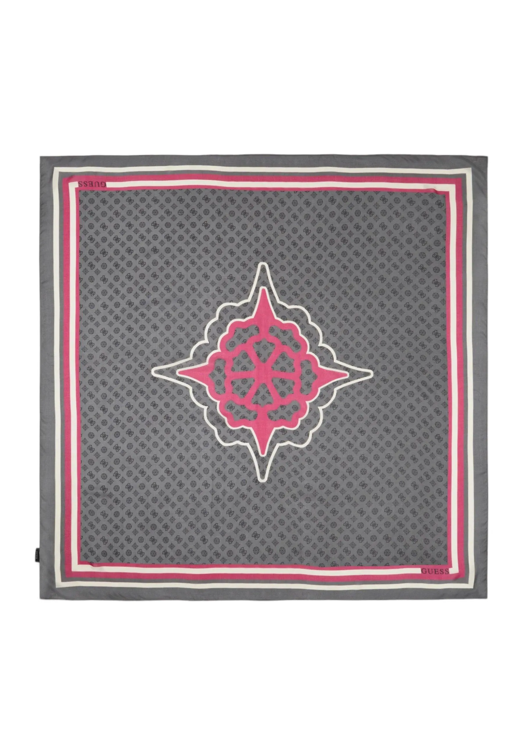 GUESS Foulard Donna Black Logo Fantasia AW5121MOD03