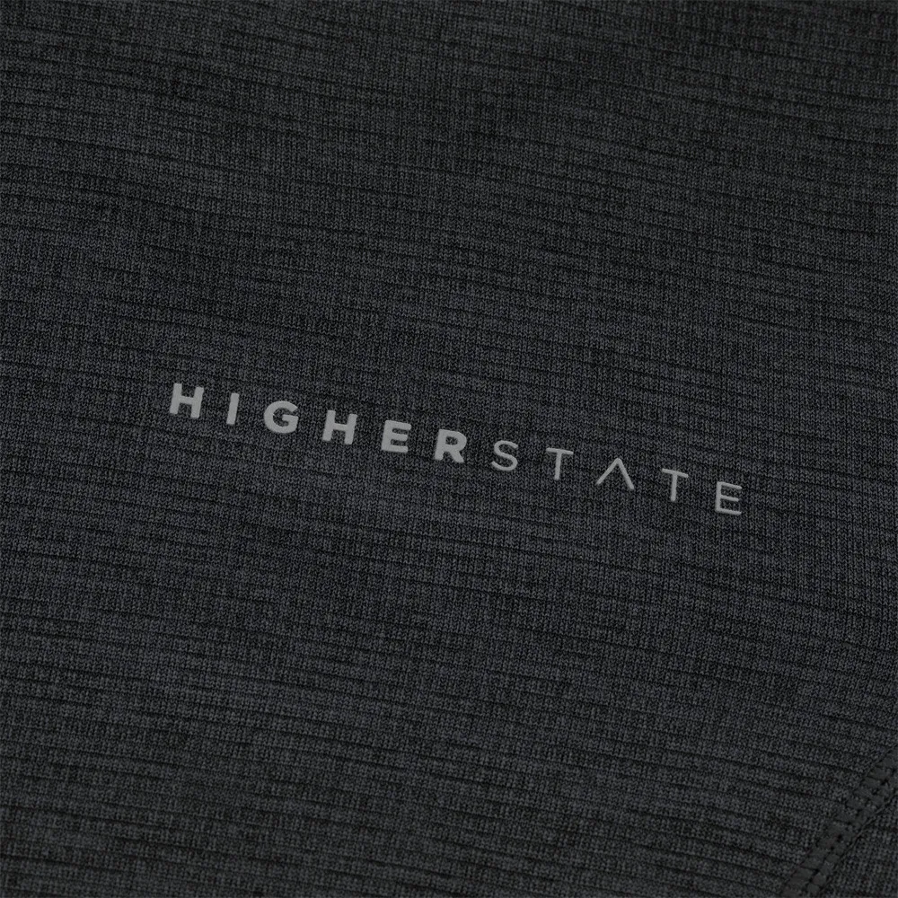 Higher State L/S 1/4 Zip Micro Grid Maglia da donna - AW22