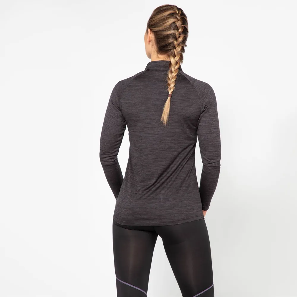 Higher State L/S Raglan Maglia da donna con zip - AW23
