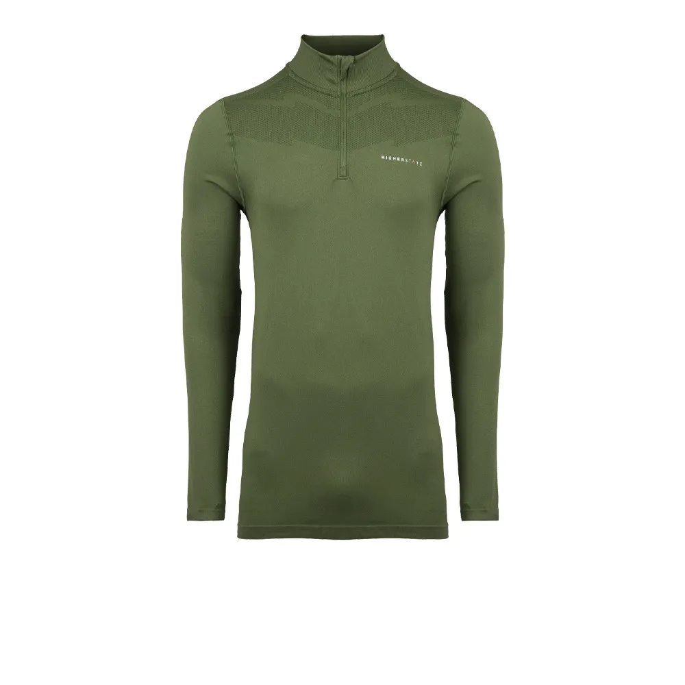 Higher State Seamfree Half Cerniera Maglia da corsa