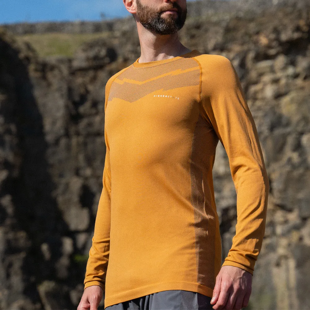 Higher State Seamfree Manica lunga Maglia da corsa