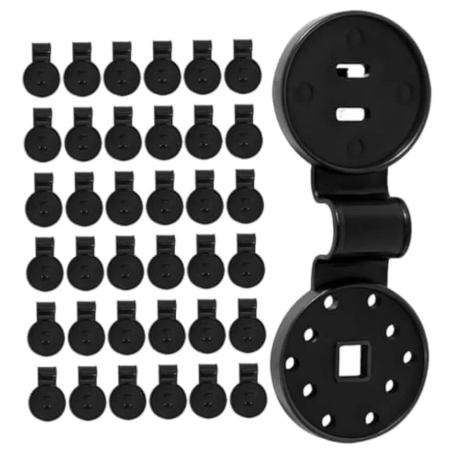 Homoyoyo 100 Pz Clip per Rete Parasole Clip per Telo Parasole Impugnature di Bloccaggio per Teloni Clip per Rete da Giardino Cli