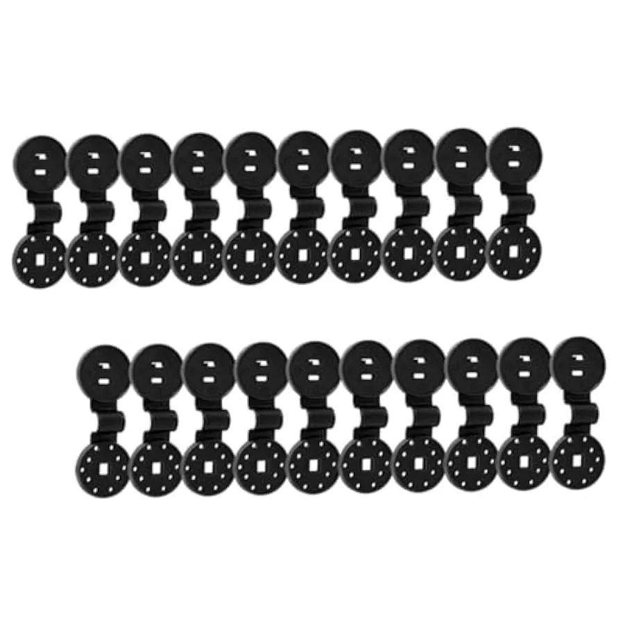 Homoyoyo 100 Pz Clip per Rete Parasole Clip per Telo Parasole Impugnature di Bloccaggio per Teloni Clip per Rete da Giardino Cli