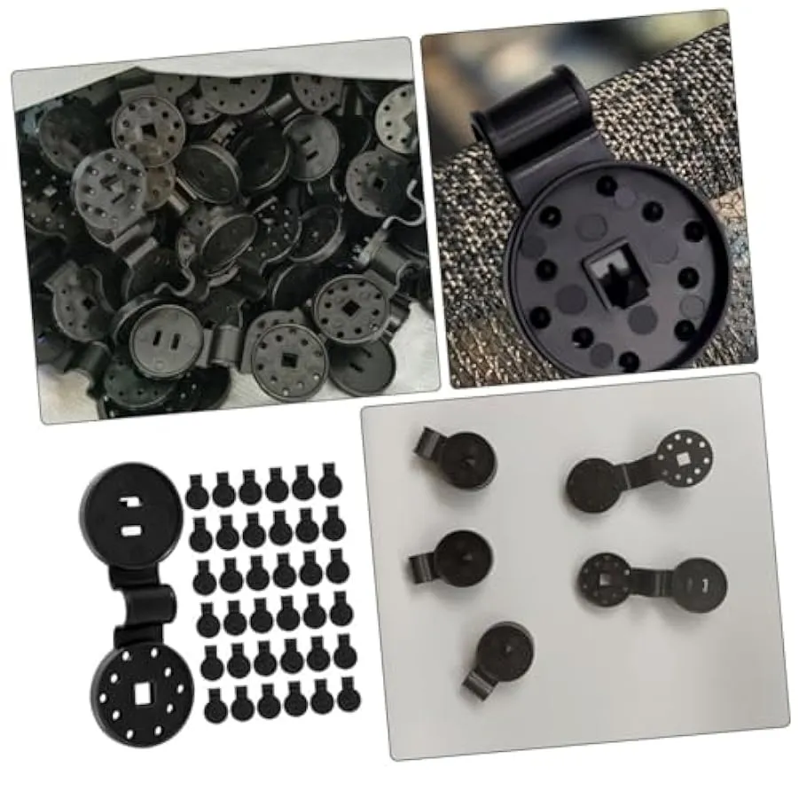 Homoyoyo 100 Pz Clip per Rete Parasole Clip per Telo Parasole Impugnature di Bloccaggio per Teloni Clip per Rete da Giardino Cli