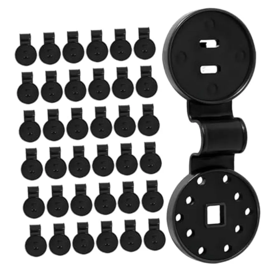 Homoyoyo 100 Pz Clip per Rete Parasole Clip per Telo Parasole Impugnature di Bloccaggio per Teloni Clip per Rete da Giardino Cli