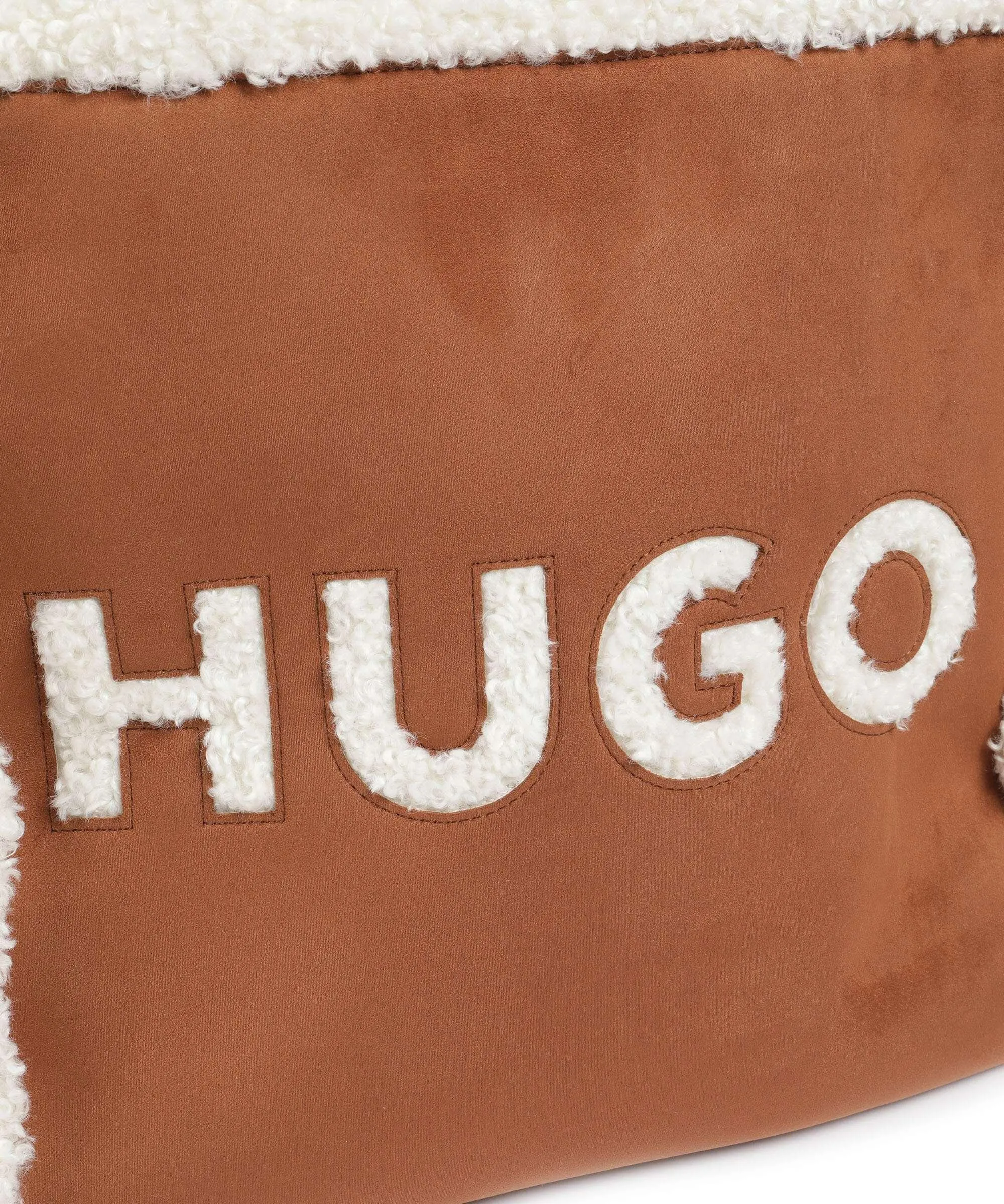  Hugo Becky Borsa shopper poliestere marrone  