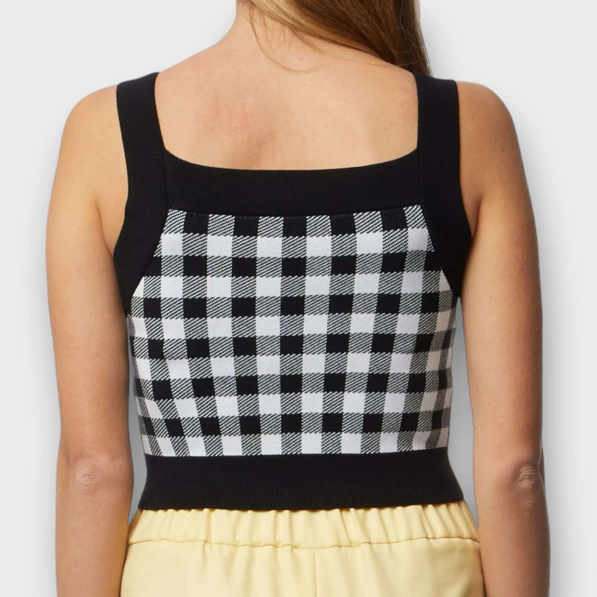 Iblues – Top jacquard in maglia Radium
