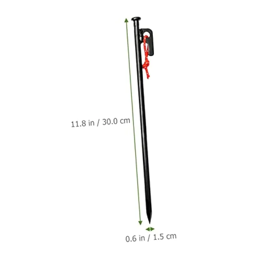INOOMP 8 Pz Picchetti per Tende Resistenti Palo per Tenda Resistente Picchetti per Fissare La Tenda Picchetti in Metallo Picchet