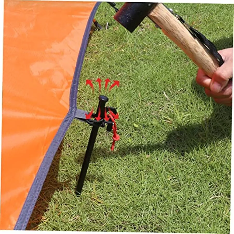 INOOMP 8 Pz Picchetti per Tende Resistenti Palo per Tenda Resistente Picchetti per Fissare La Tenda Picchetti in Metallo Picchet