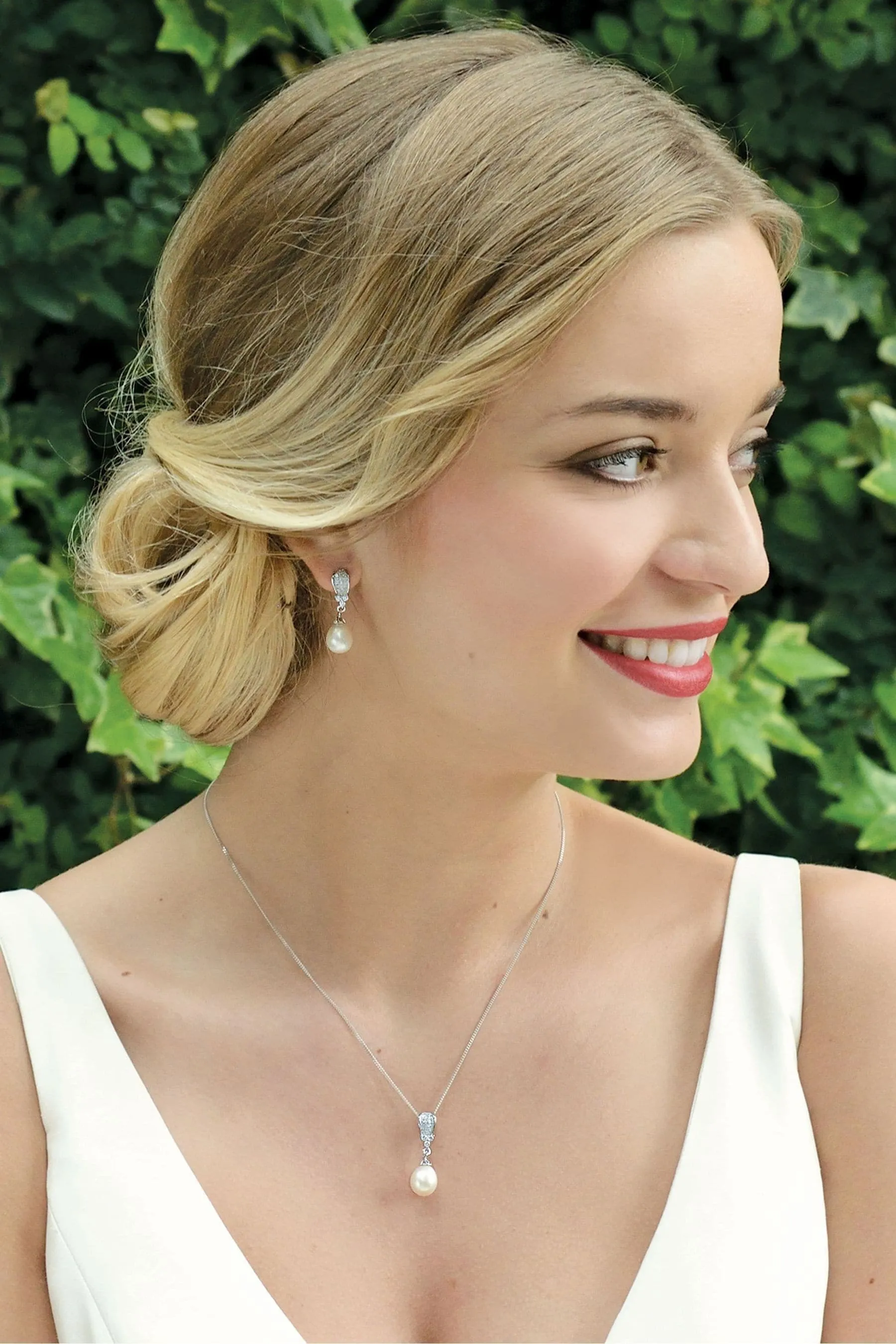 Ivory & Co - Serrano And Pearl - Orecchini pendenti classici con perle