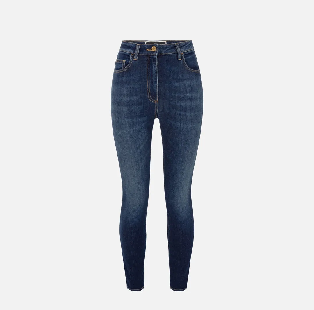 Jeans skinny alla caviglia Elisabetta Franchi PJ53S41E2