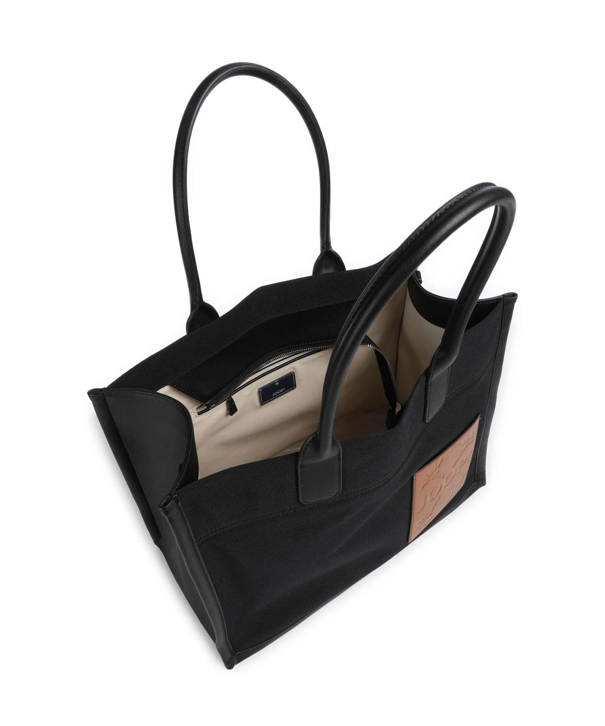  JOOP! Pezza Aurelia Borsa shopper cotone nero  