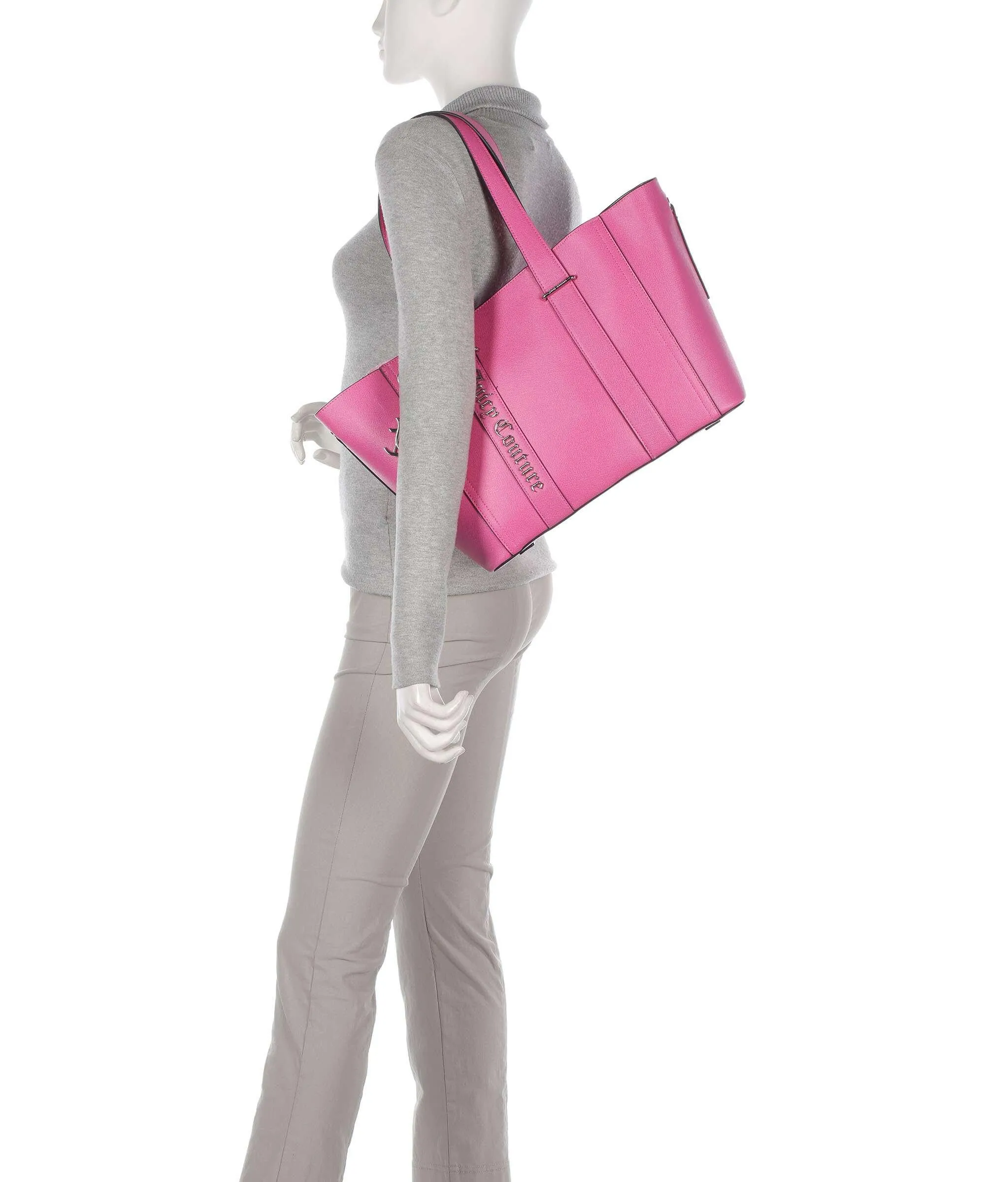  Juicy Couture Jasmine Borsa shopper pelle sintetica pink  