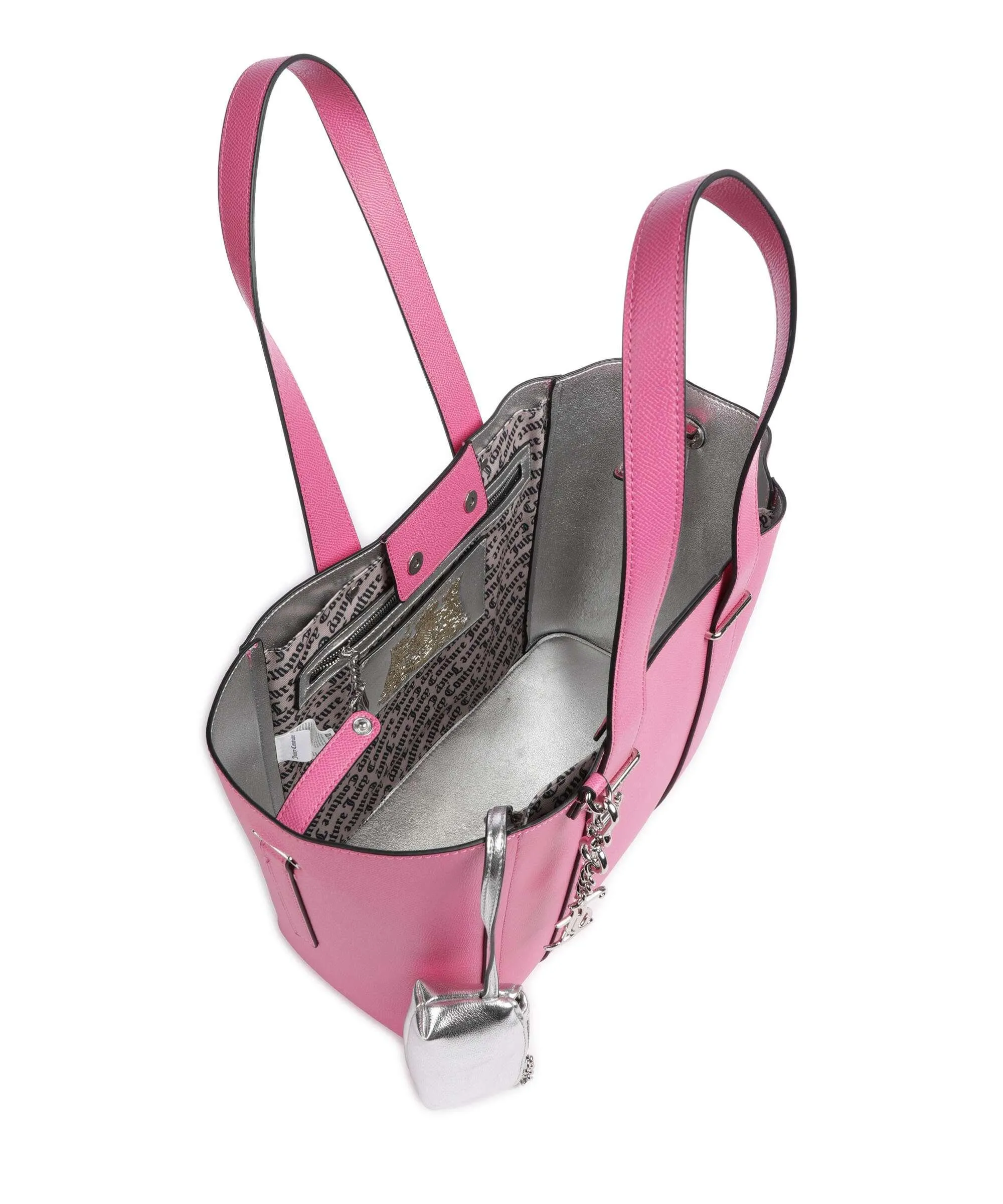  Juicy Couture Jasmine Borsa shopper pelle sintetica pink  