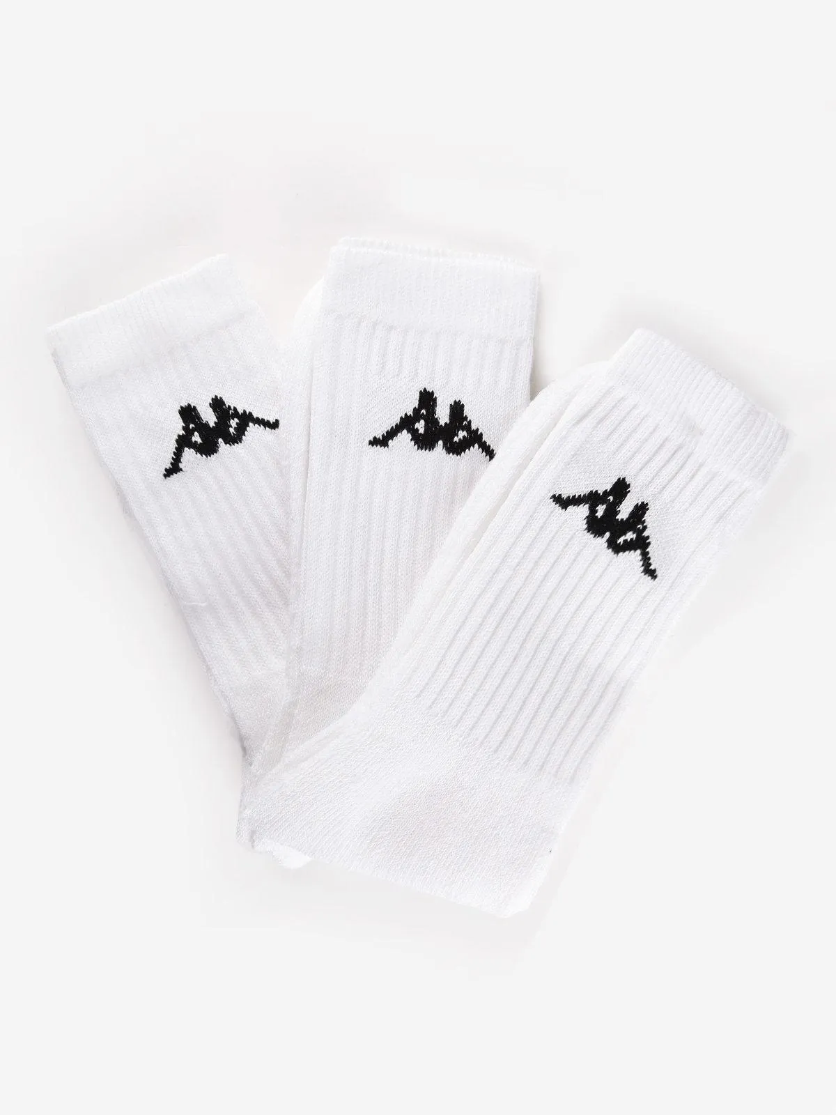 Kappa Chaussettes de tennis en éponge  lot de 3 paires