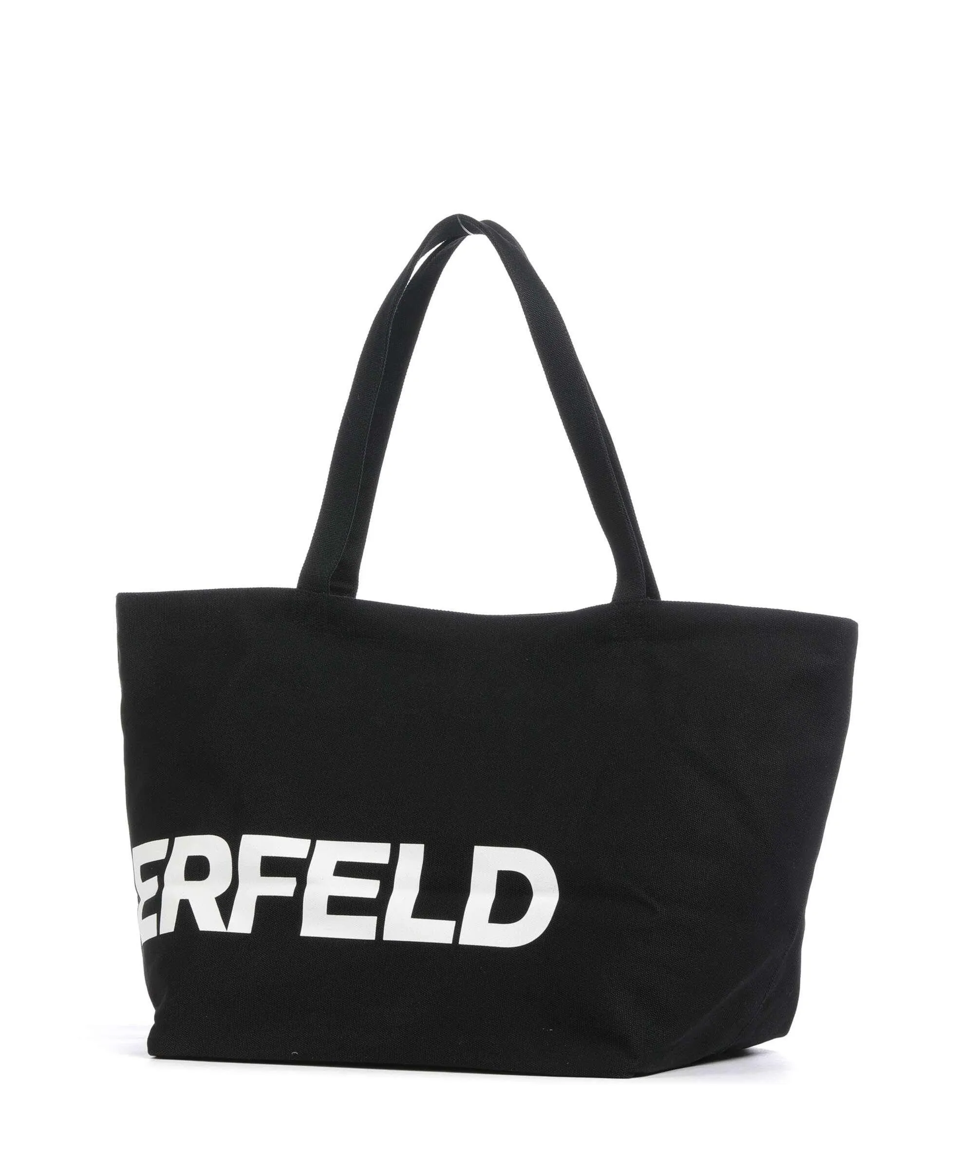  Karl Lagerfeld K/Essential Borsa shopper cotone nero  