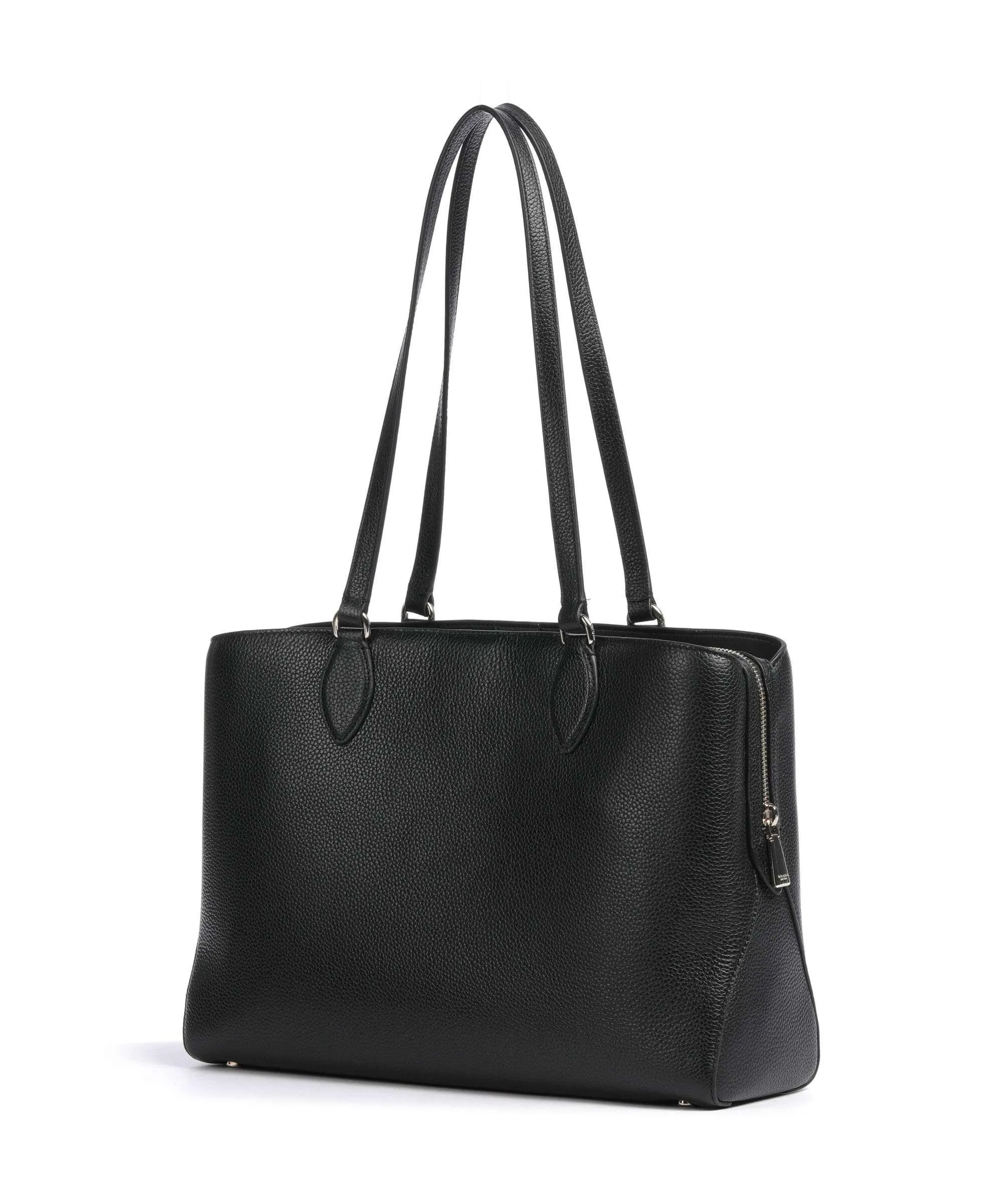  Kate Spade New York Hudson Borsa shopper pelle di vacchetta grana nero  