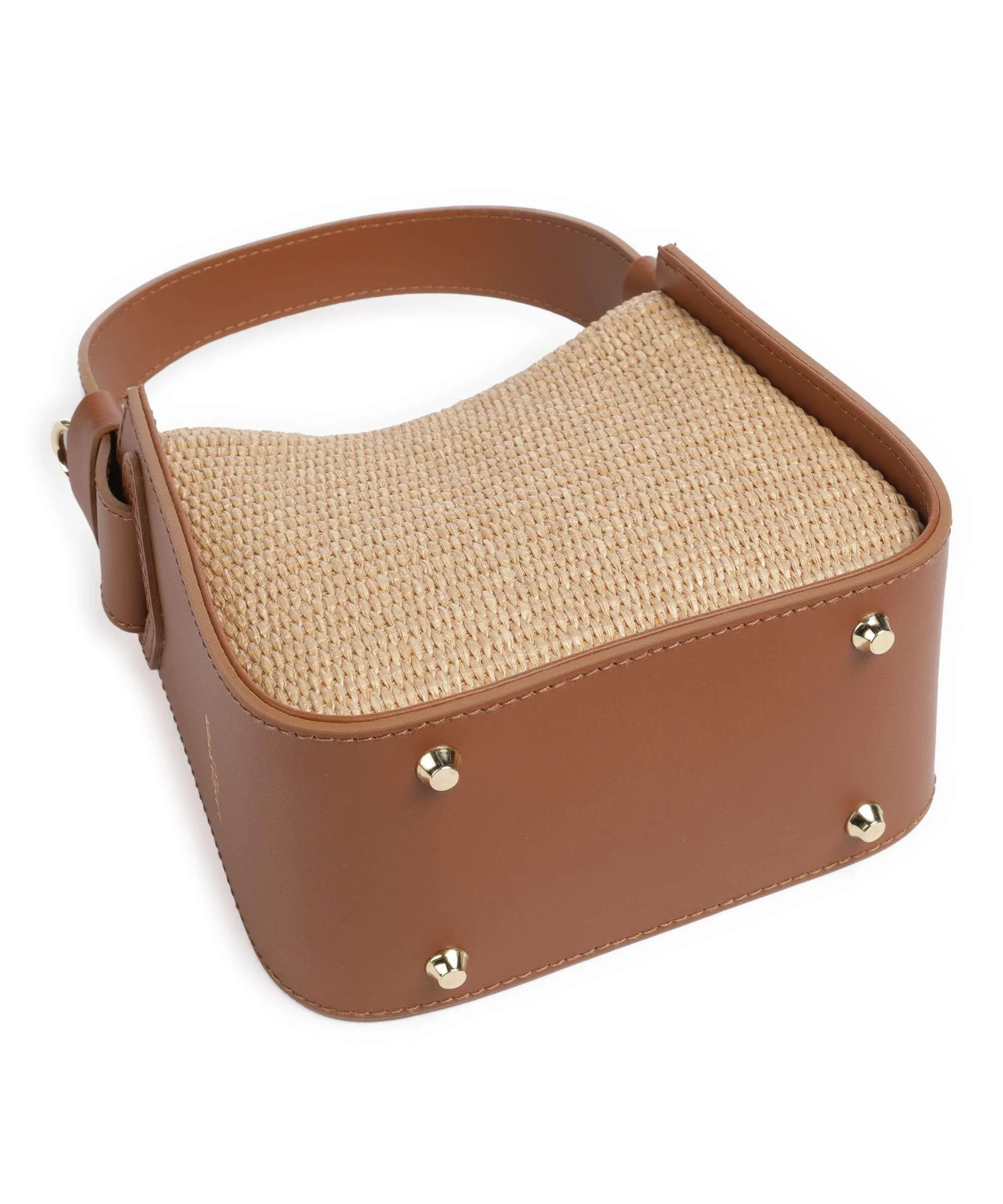  Lancaster Actual Mini Osier Italie Borsa a spalla libro, pelle bovina marrone/beige  