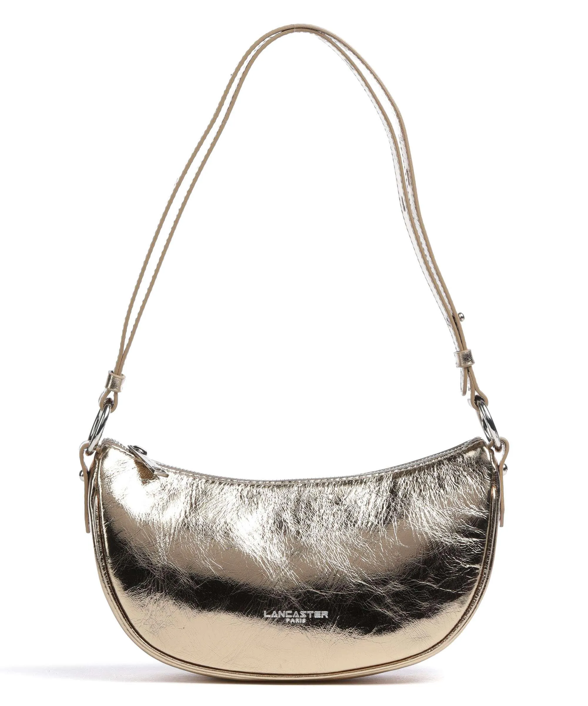  Lancaster Firenze Fashion Borsa a spalla pelle di vacchetta grana oro  
