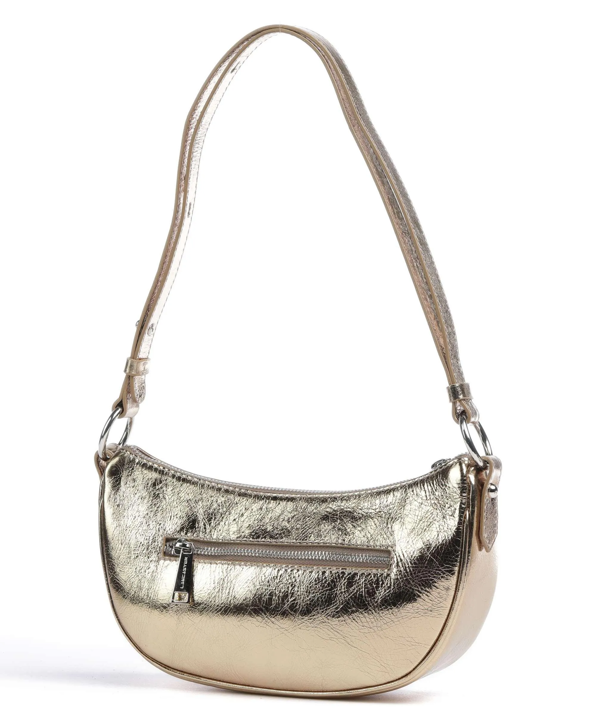  Lancaster Firenze Fashion Borsa a spalla pelle di vacchetta grana oro  