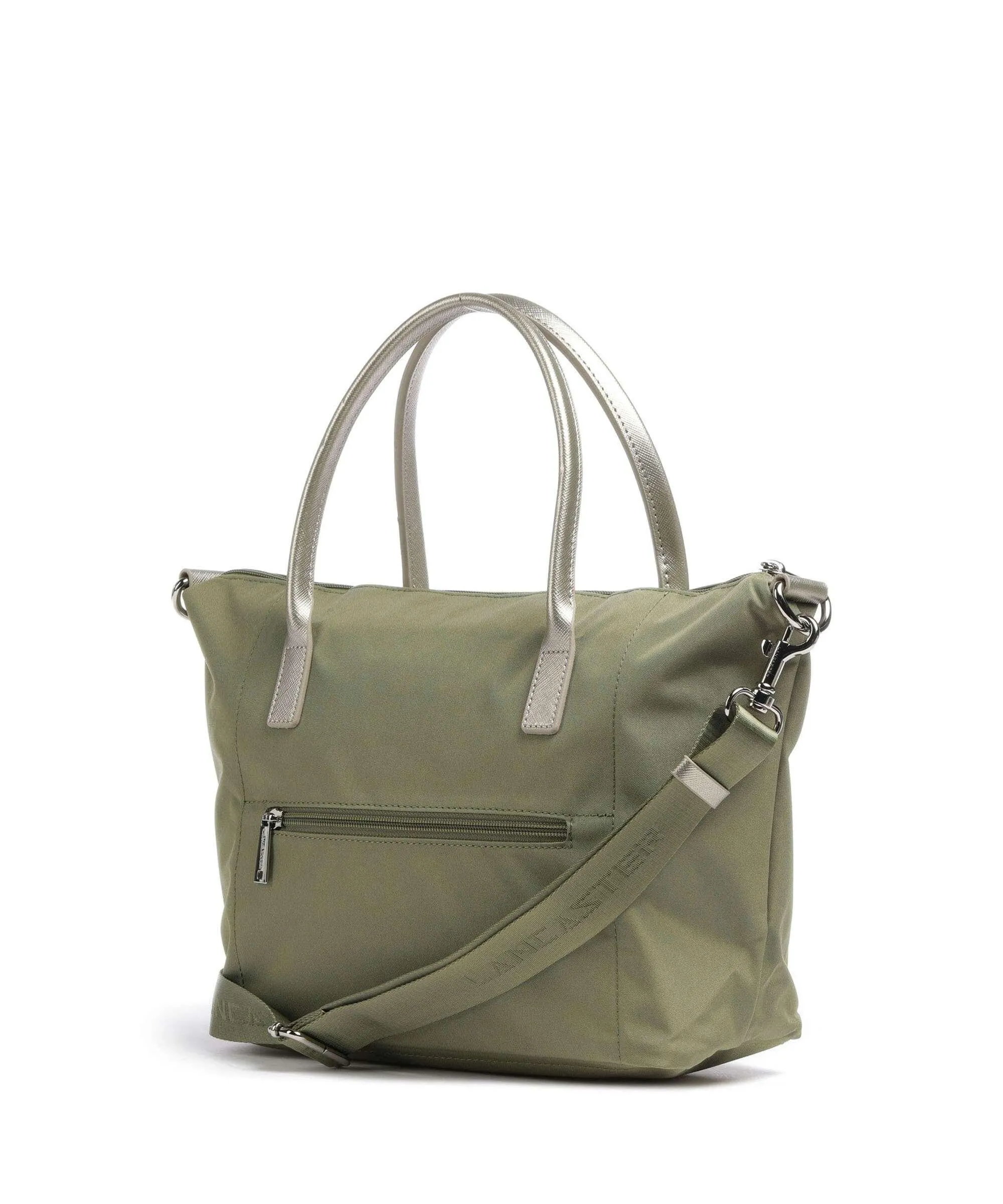  Lancaster Smart KBA Borsa a mano nylon, poliammide verde-oliva  
