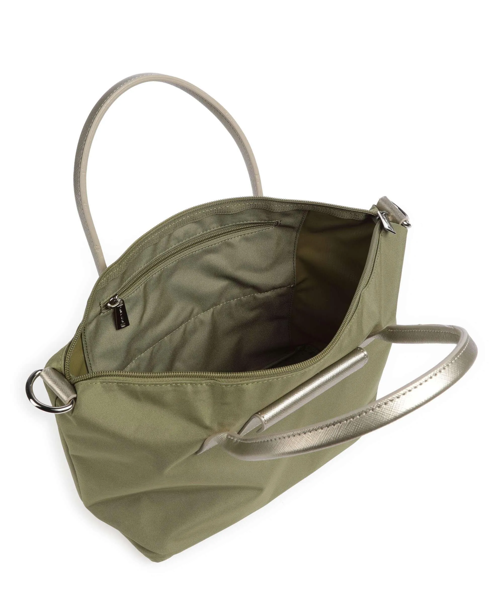  Lancaster Smart KBA Borsa a mano nylon, poliammide verde-oliva  