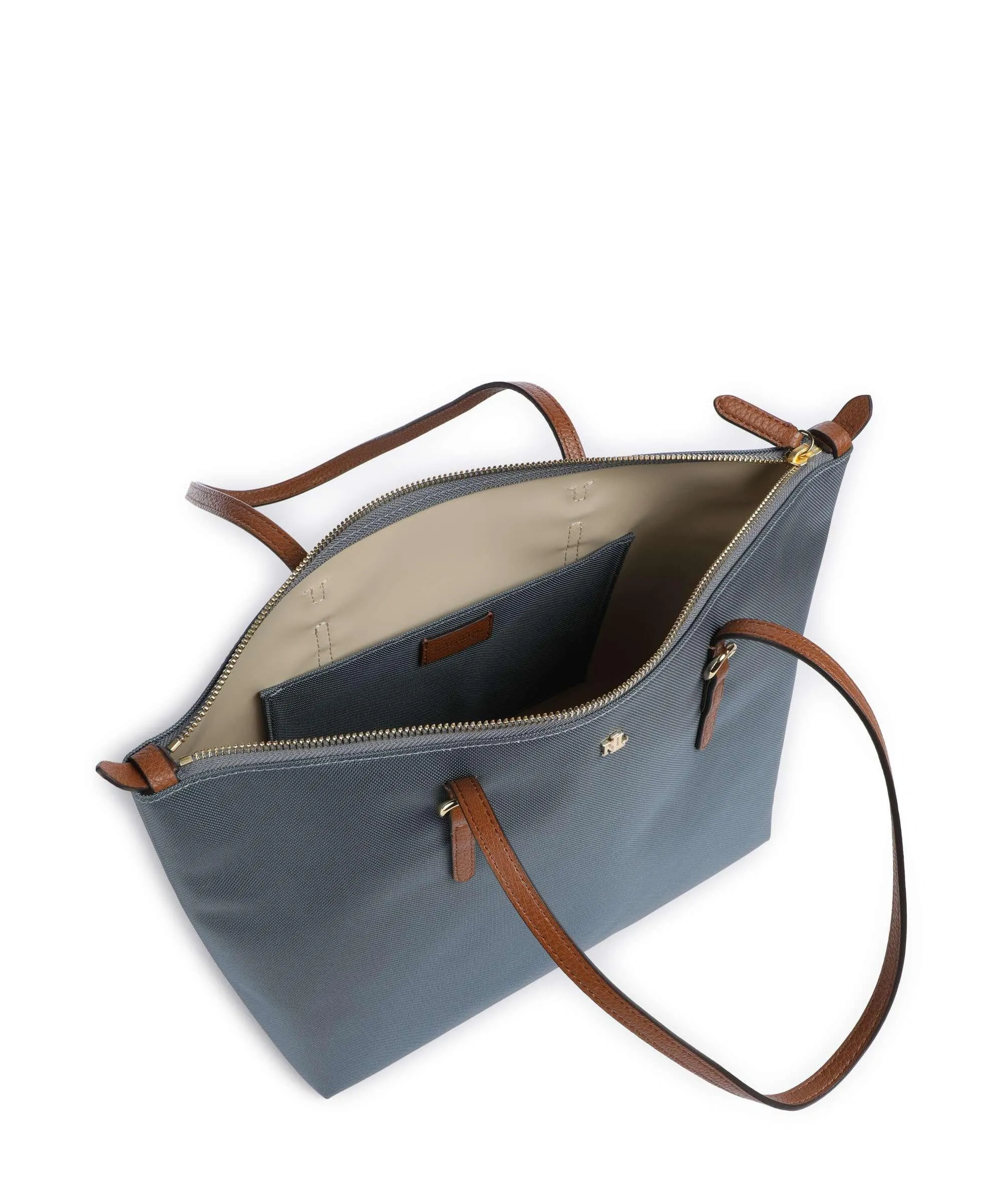 Lauren Ralph Lauren Keaton 26 Borsa shopper nylon blu  